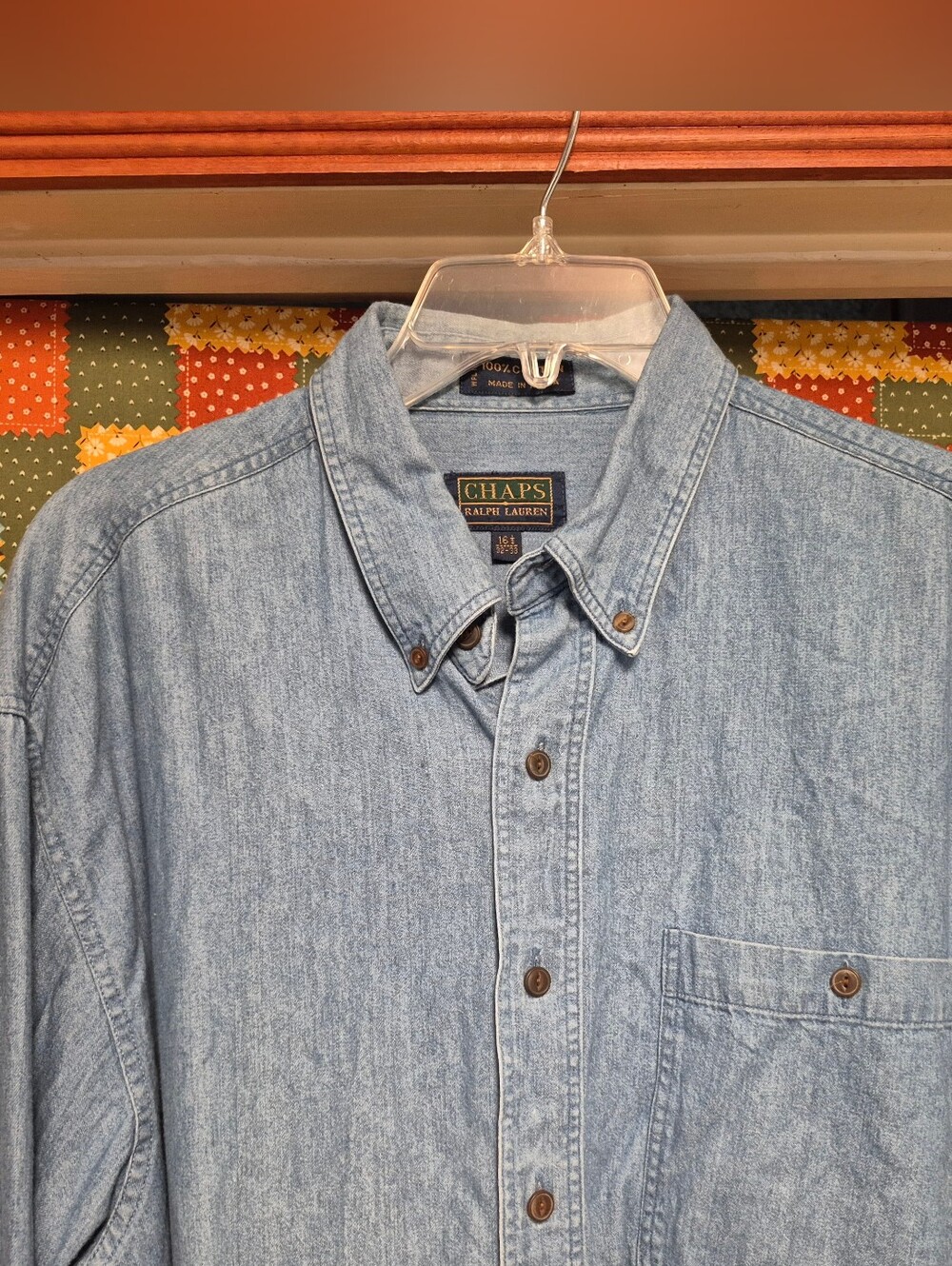 Vintage 1990s Ralph Lauren CHAPS Button Down Shirt